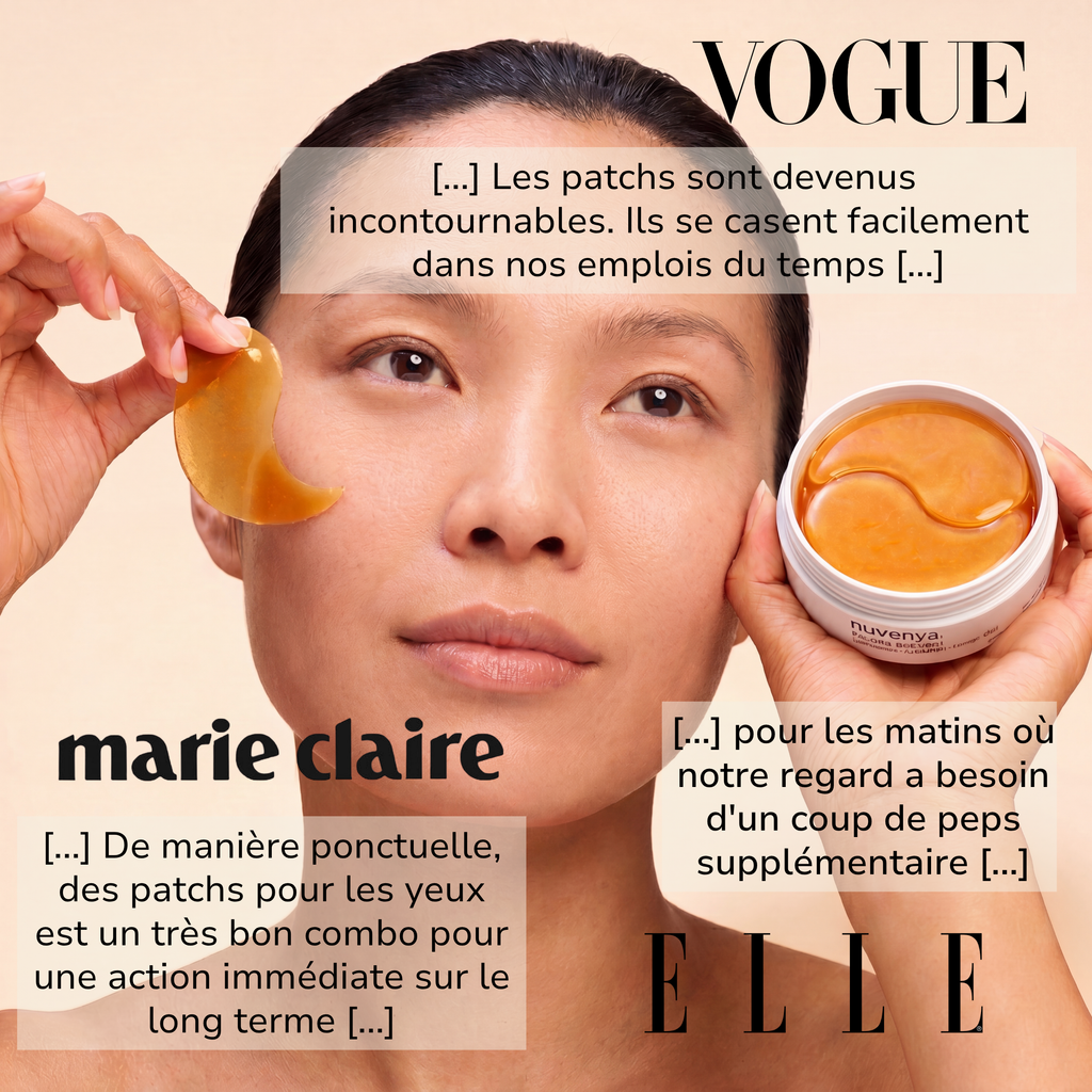 Patchs hydrogel caféine — Regard lissé, illuminé et décongestionné