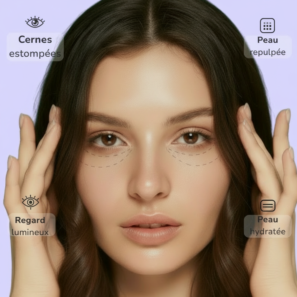 Patchs hydrogel caféine — Cure 30 jours pour un regard visiblement éclatant