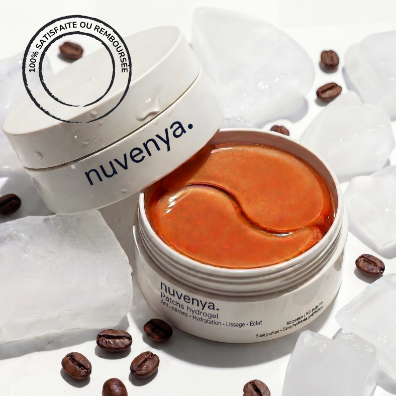 Patchs hydrogel caféine — Cure 30 jours pour un regard visiblement éclatant
